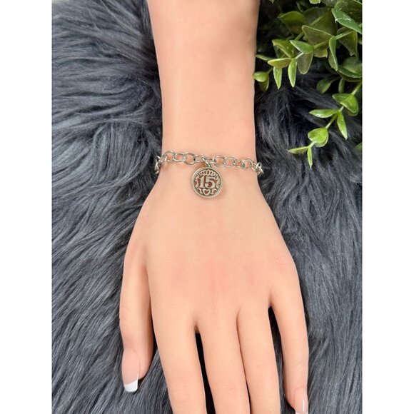 bracelet 15 charm james avery James Avery Quinceañera Charm Bracelet